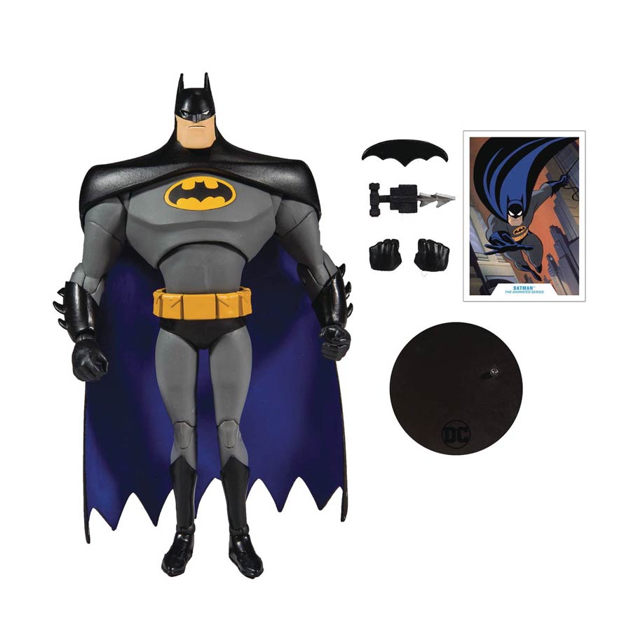 DC Multiverse 7-Inch Scale Action Figure - Animated Batman (Batman The Animated Series)