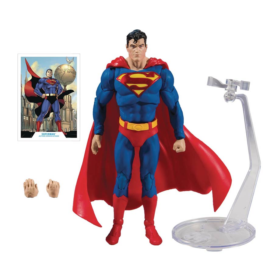 DC Multiverse 7-Inch Scale Action Figure - Modern Superman (Action Comics #1000)