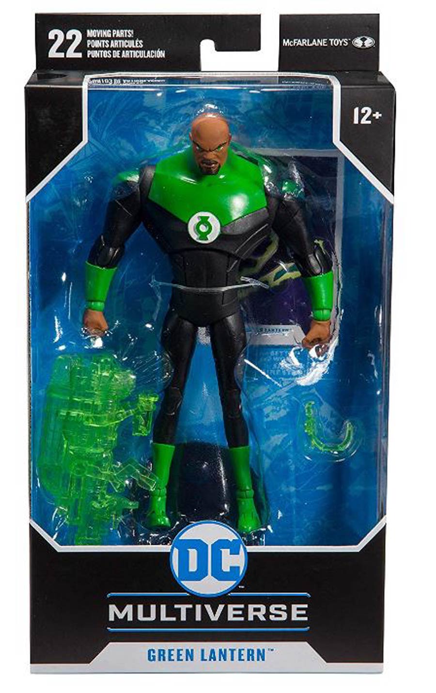 DC Multiverse 7-Inch Scale Action Figure - Animated Green Lantern (Justice League The Animated Series)