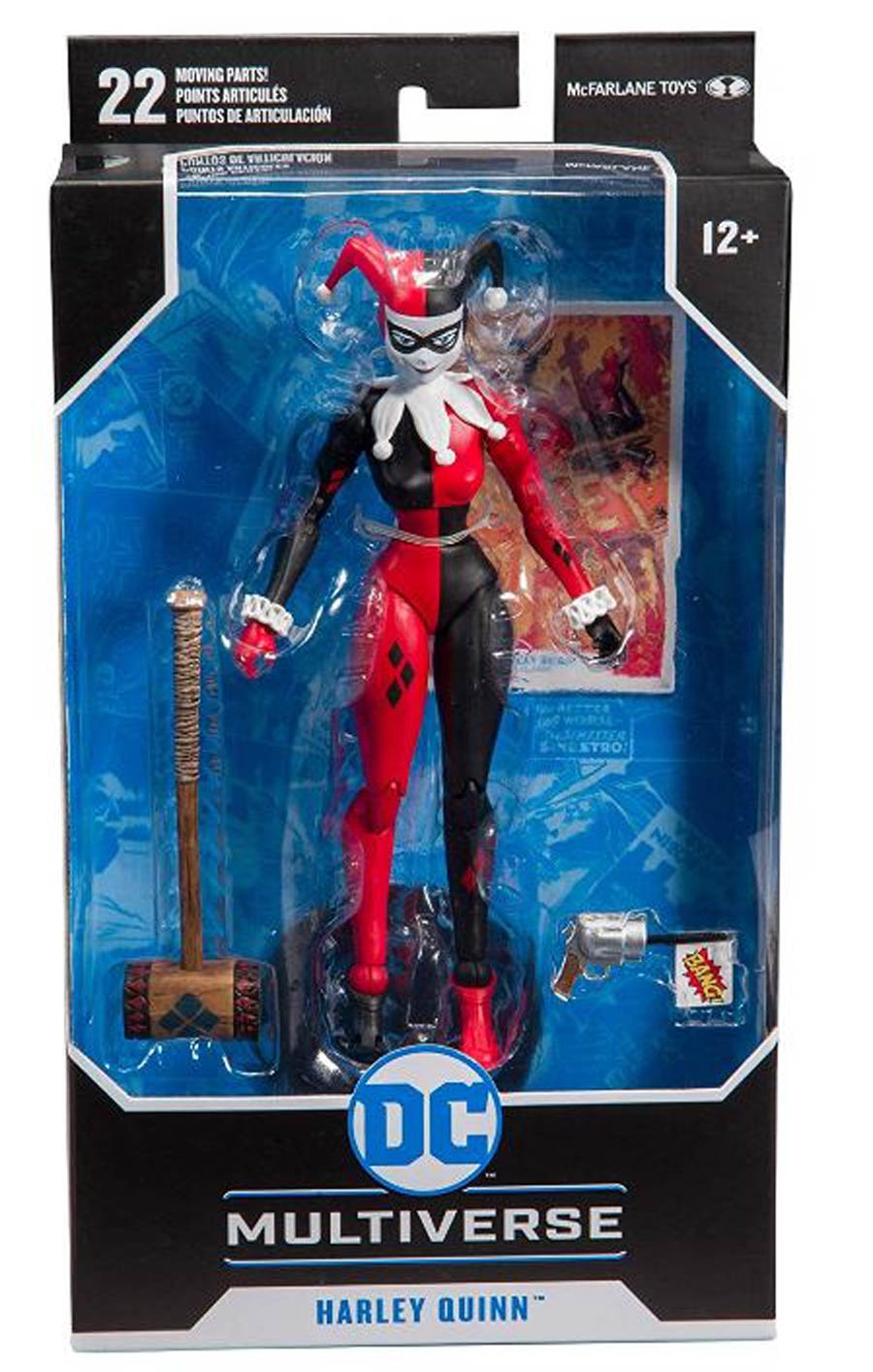 DC Multiverse 7-Inch Scale Action Figure - Classic Harley Quinn
