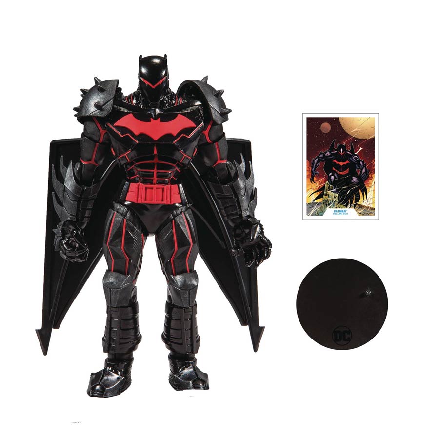 DC Multiverse 7-Inch Scale Action Figure - Batman (Hellbat Armor)
