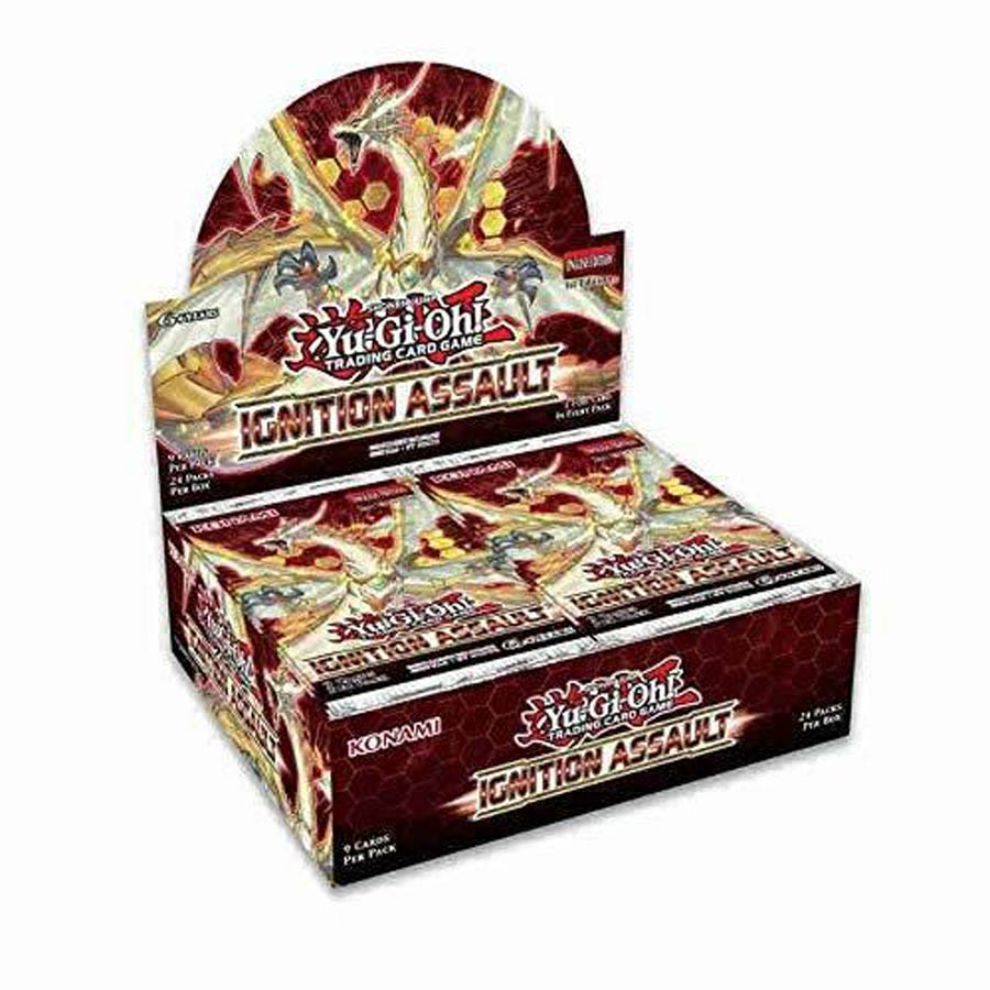 Yu-Gi-Oh Ignition Assault Booster Display Of 24 Booster Packs