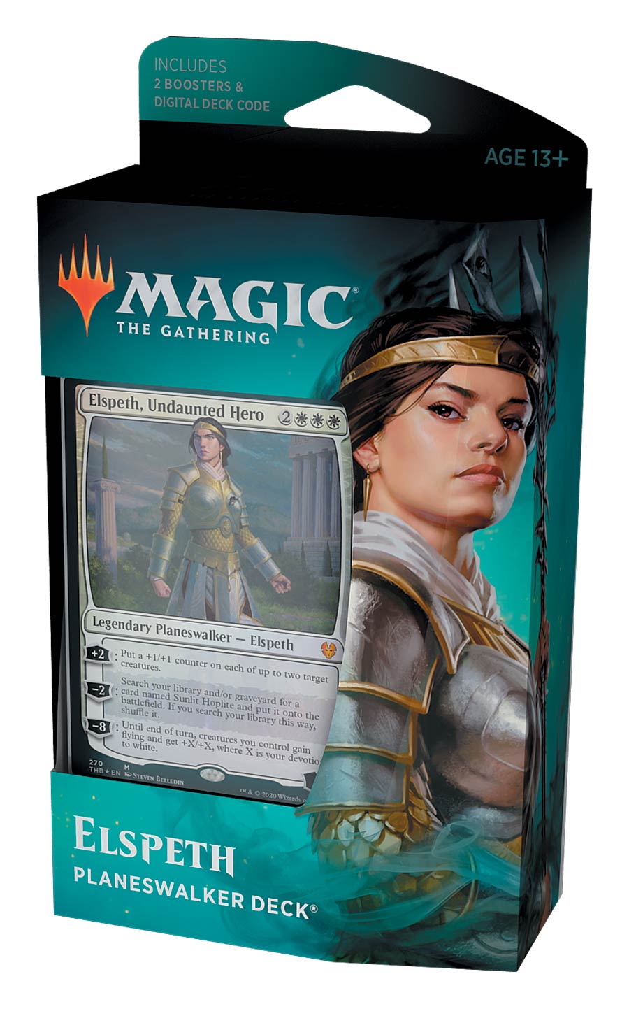 Magic The Gathering Theros Beyond Death Planeswalker Deck - Elspeth Undaunted Hero