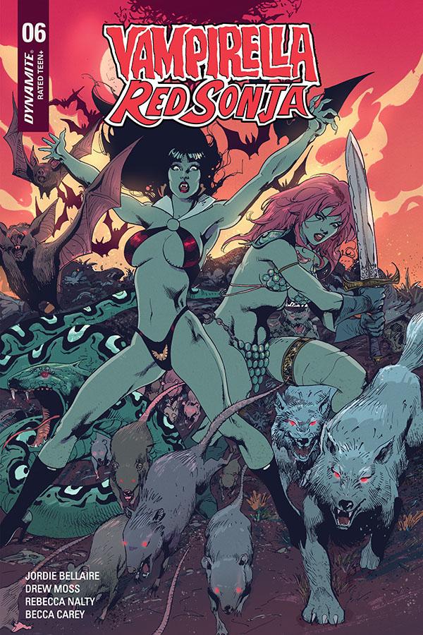 Vampirella Red Sonja #6 Cover G Variant Roberto Castro Cover