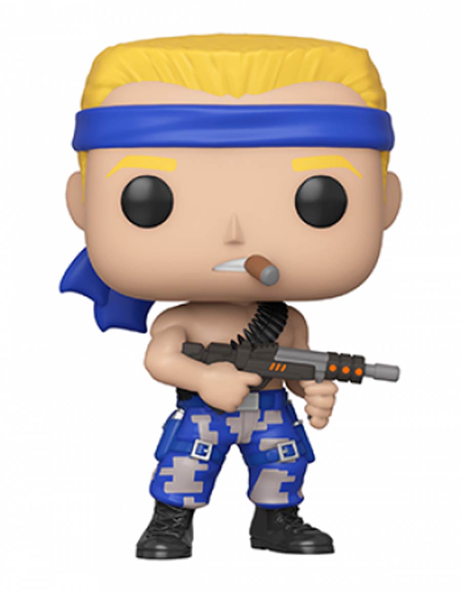 POP Games Contra Bill Vinyl Figure
