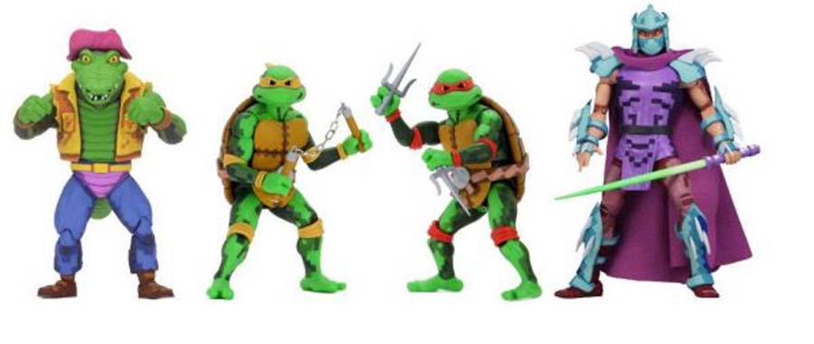 Teenage Mutant Ninja Turtles Turtles In Time 7-inch Scale Action Figure Series 2 Assortment Case - RESOLICITED