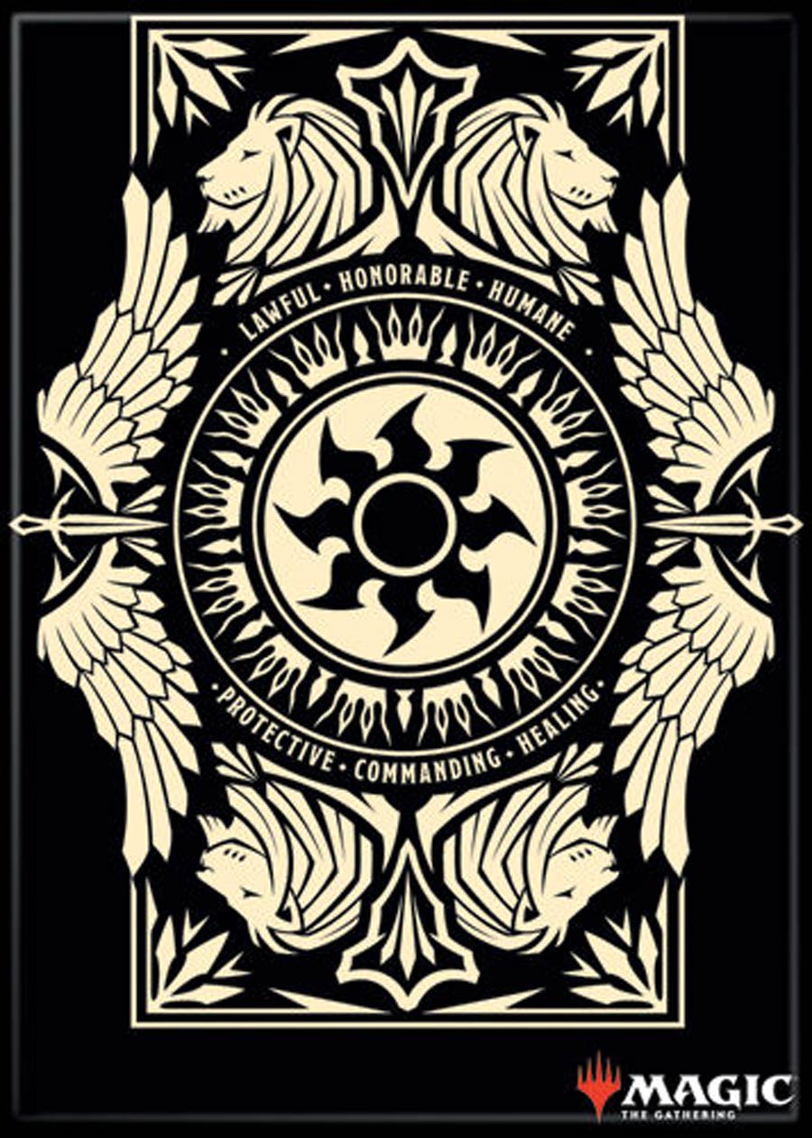 Magic The Gathering 2.5x3.5-inch Magnet - White Plains Mana (73552MG)