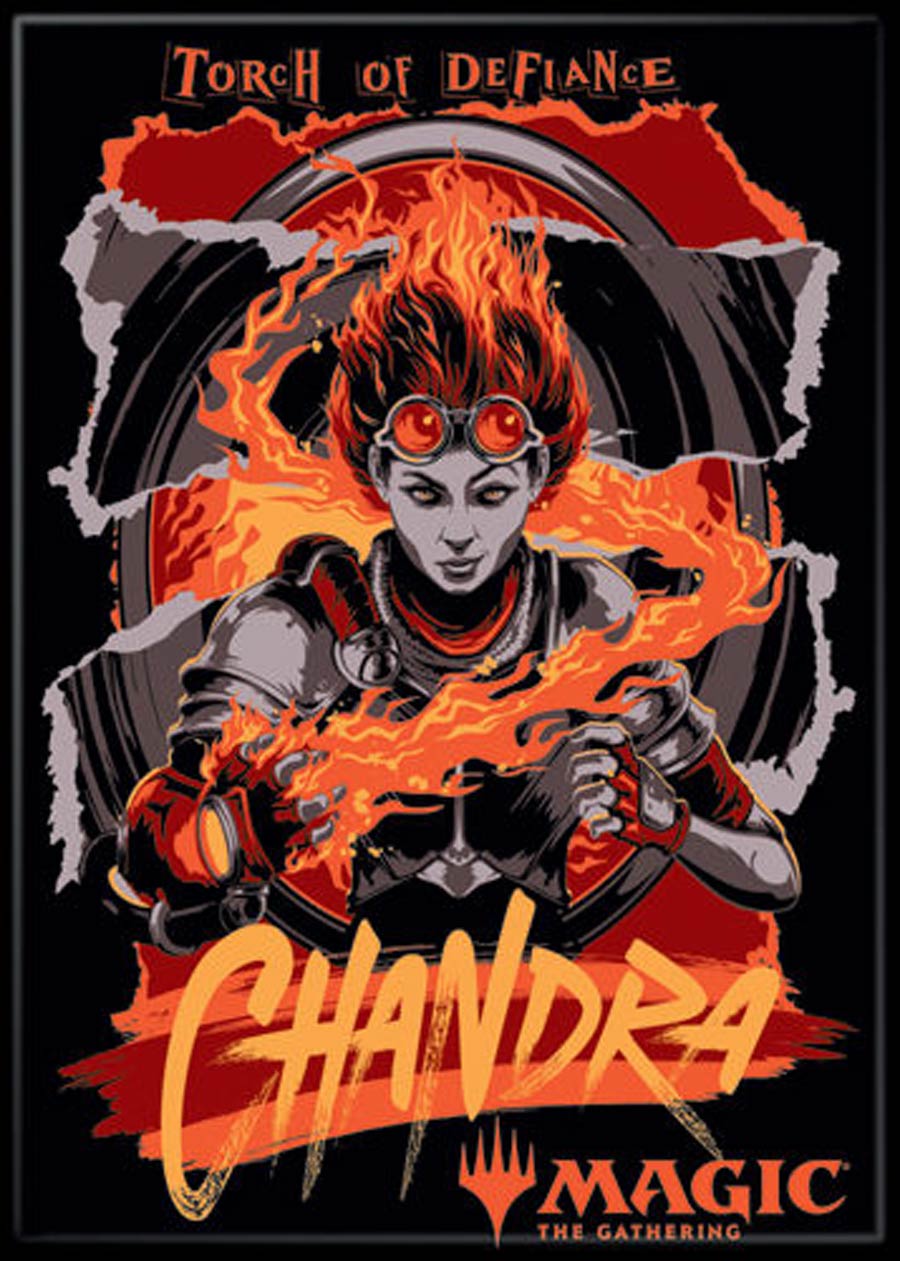 Magic The Gathering 2.5x3.5-inch Magnet - Chandra (73560MG)