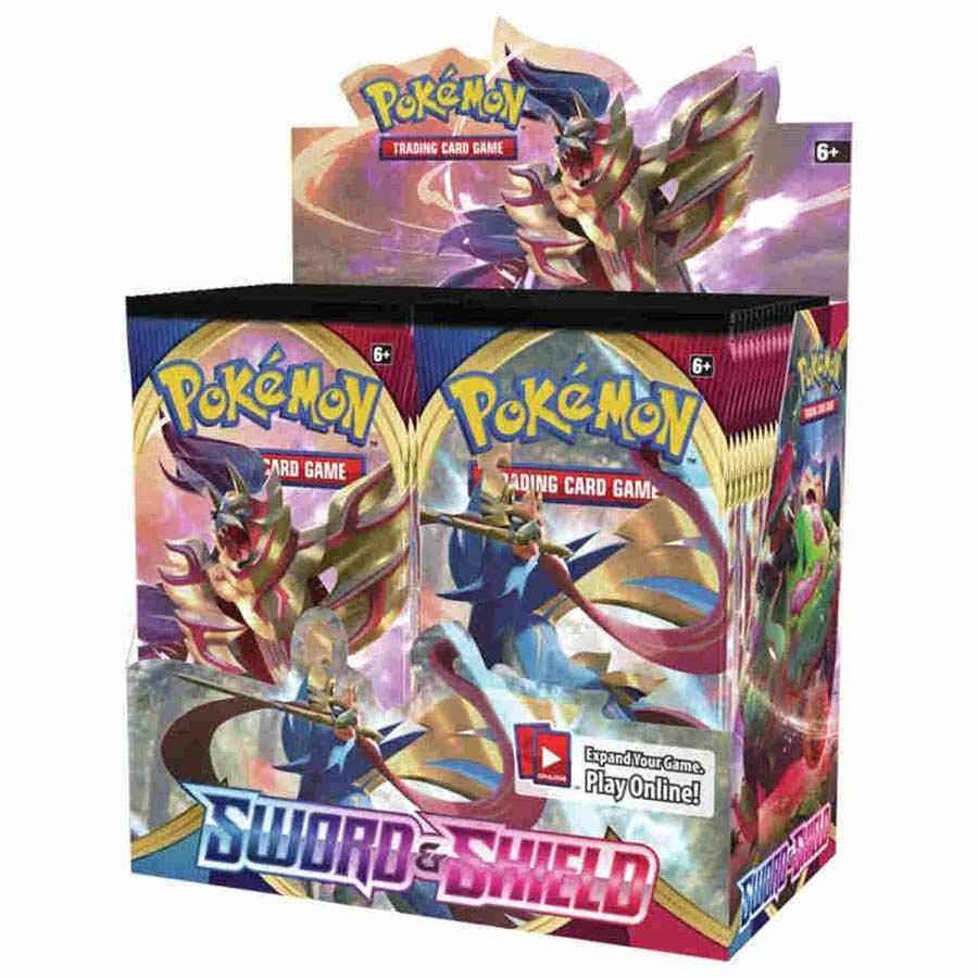 Pokemon TCG Sword And Shield Booster Display Of 36 Packs