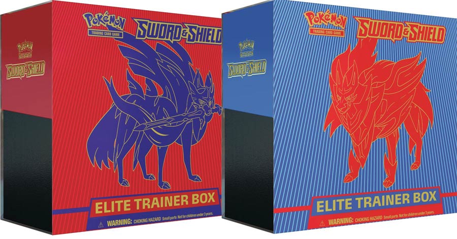 Pokemon TCG Sword And Shield Elite Trainer Kit (Filled Randomly With 1 Of 2 Styles)