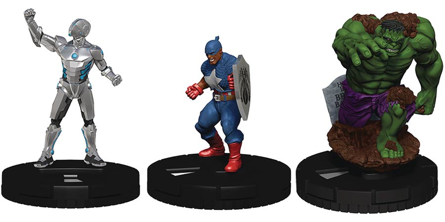 Marvel HeroClix Captain America And The Avengers Booster Pack