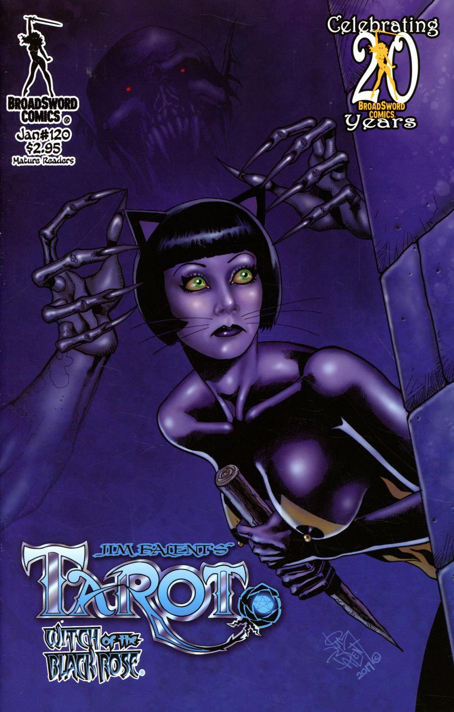 Tarot Witch Of The Black Rose #120 Cover B Regular Jim Balent Blue Cover