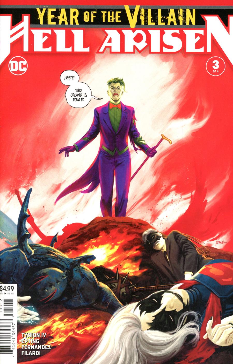 Year Of The Villain Hell Arisen #3 Cover C 2nd Ptg