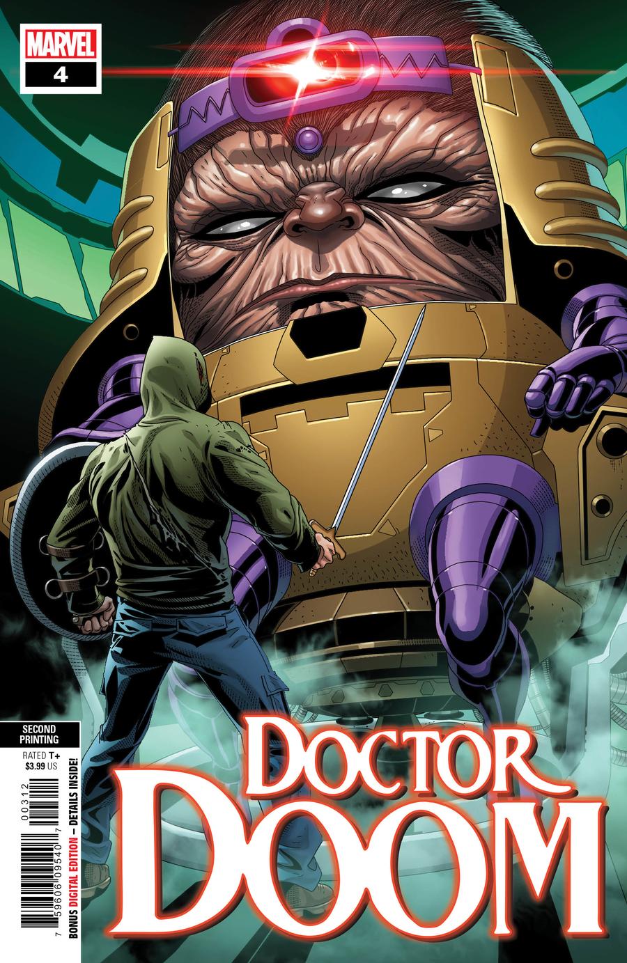 Doctor Doom #4 Cover C 2nd Ptg Salvador Larroca Variant Cover