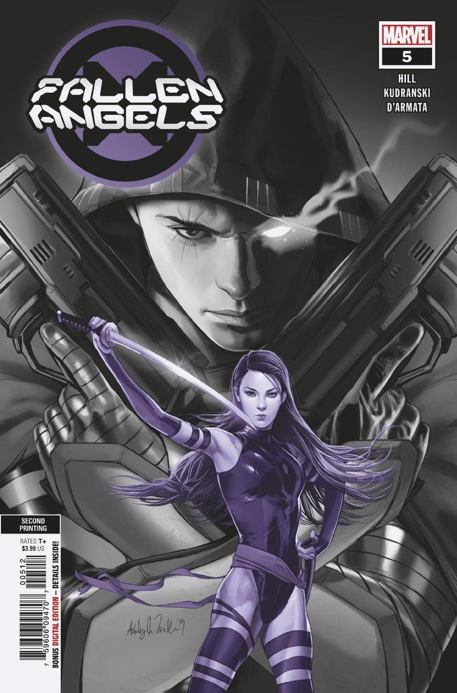 Fallen Angels Vol 2 #5 Cover C 2nd Ptg Ashley Witter Variant Cover (Dawn Of X Tie-In)