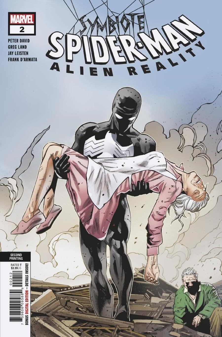 Symbiote Spider-Man Alien Reality #2 Cover E 2nd Ptg