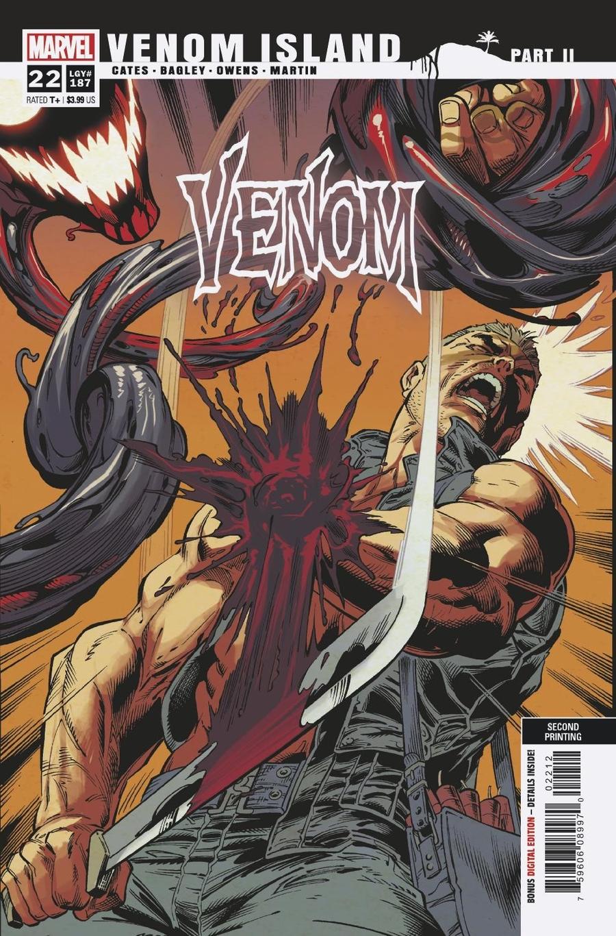 Venom Vol 4 #22 Cover E 2nd Ptg