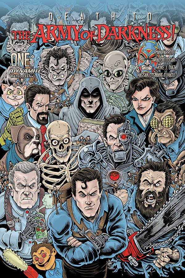 Death To The Army Of Darkness #1 Cover E Variant Ken Haeser Cover