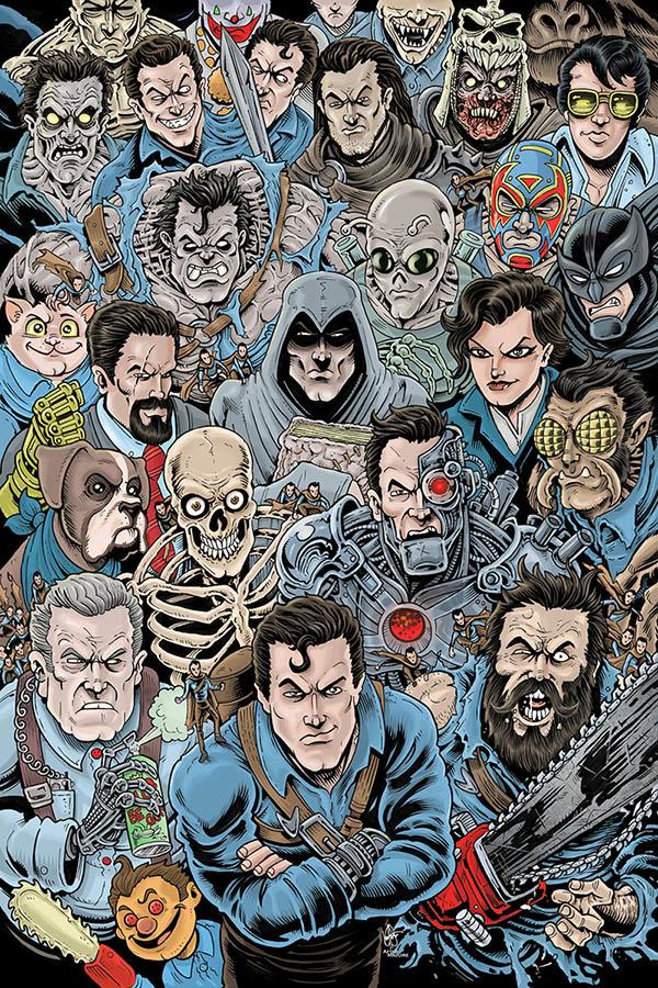 Death To The Army Of Darkness #1 Cover I Incentive Ken Haeser Virgin Cover