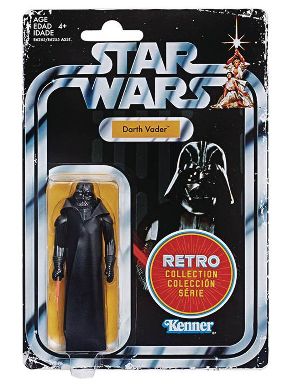 Star Wars Episode IV A New Hope Retro Collection 3.75-Inch Action Figure Assortment 201901 - Darth Vader
