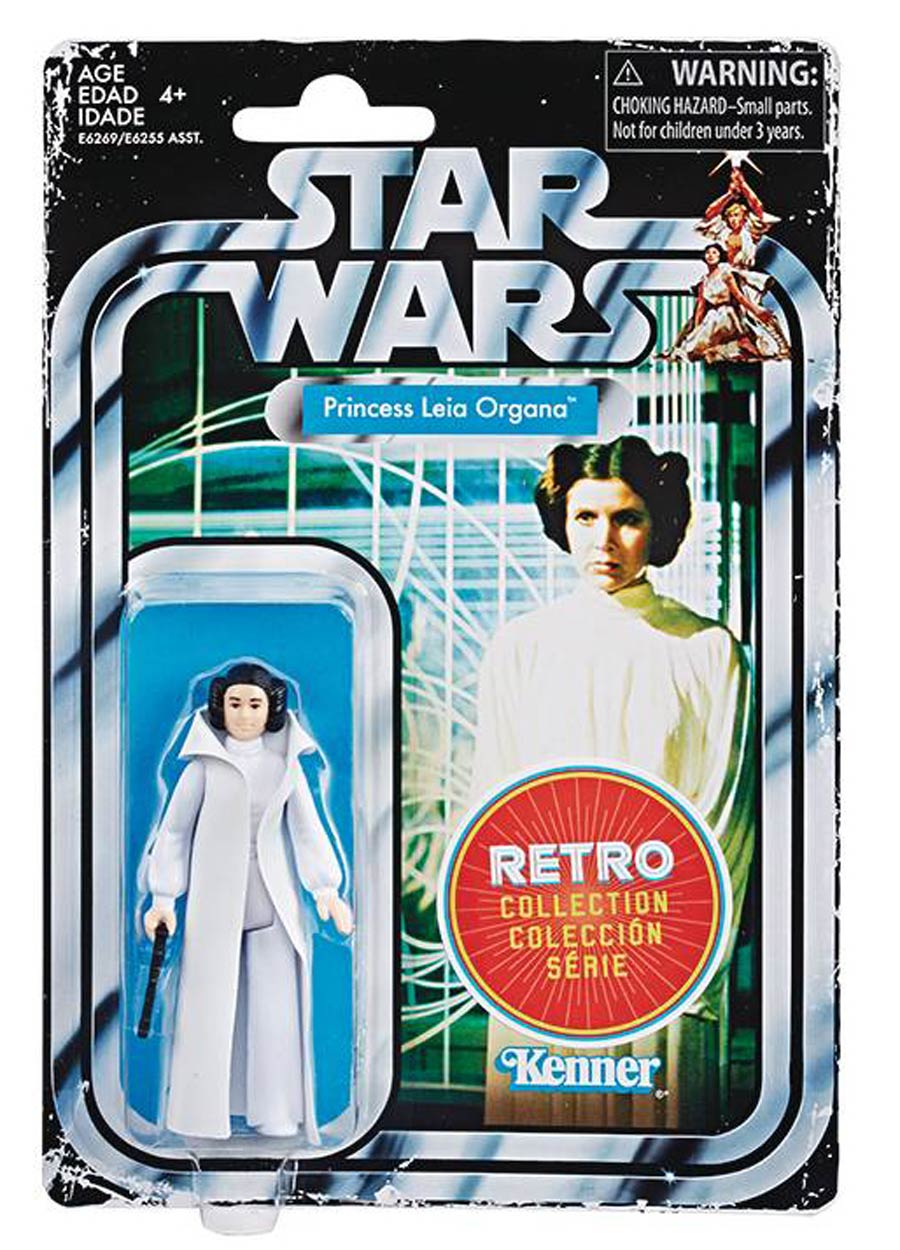 Star Wars Episode IV A New Hope Retro Collection 3.75-Inch Action Figure Assortment 201901 - Princess Leia Organa