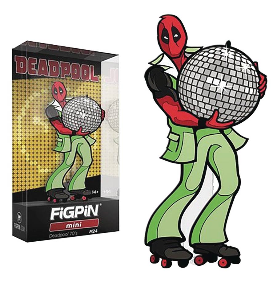 FigPin Mini Marvel Deadpool Pin - 1970s