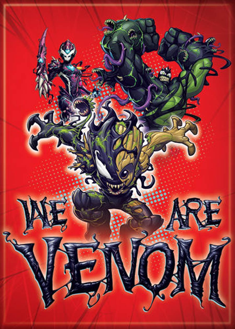 Marvel Venom 2.5x3.5-inch Magnet - We Are Venom (73622MV)