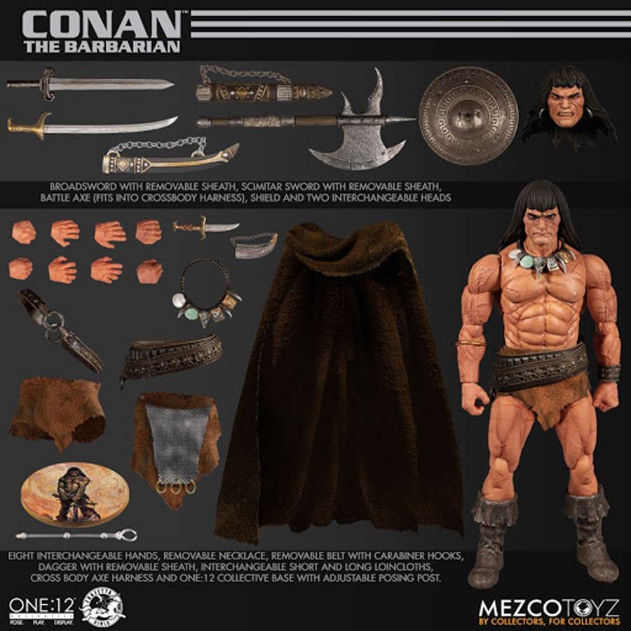 One-12 Collective Conan The Barbarian (Frazetta Style) Action Figure