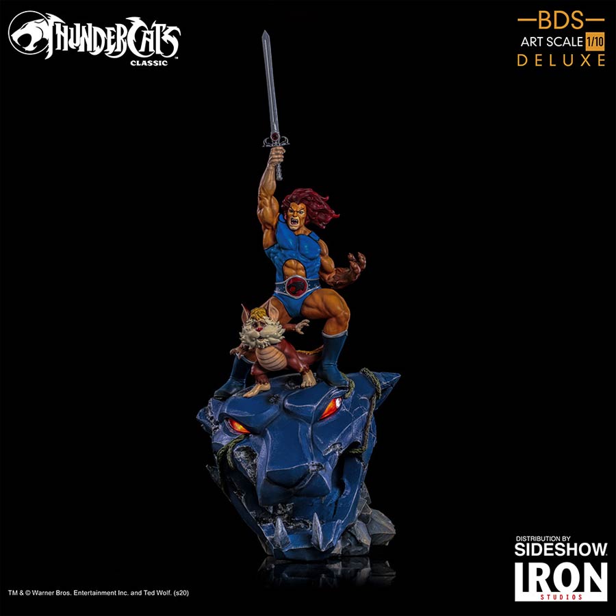 ThunderCats Lion-O And Snarf 1/10 Scale Battle Diorama Art Scale Statue