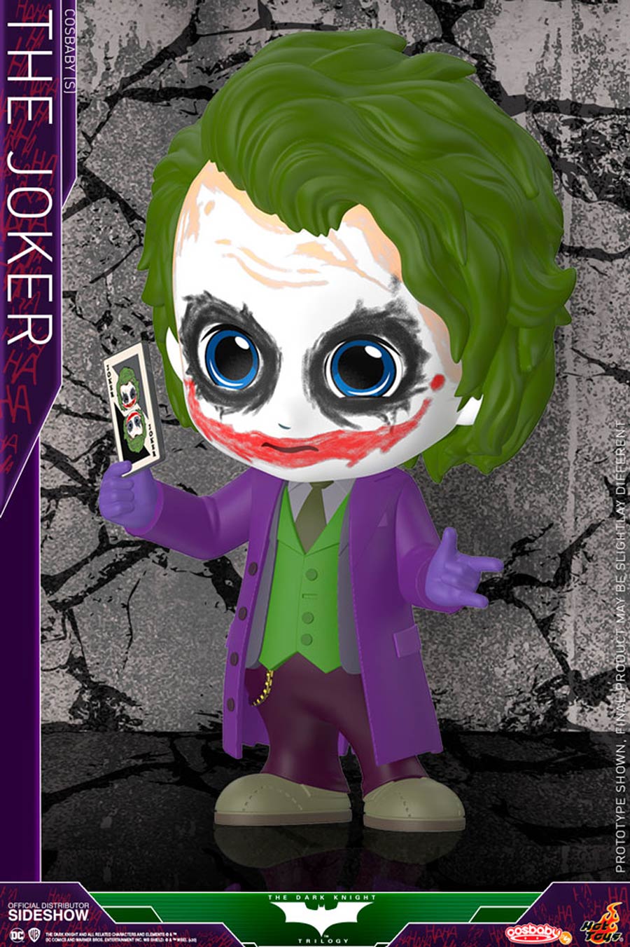 Batman The Dark Knight Joker With Card Collectible Figure