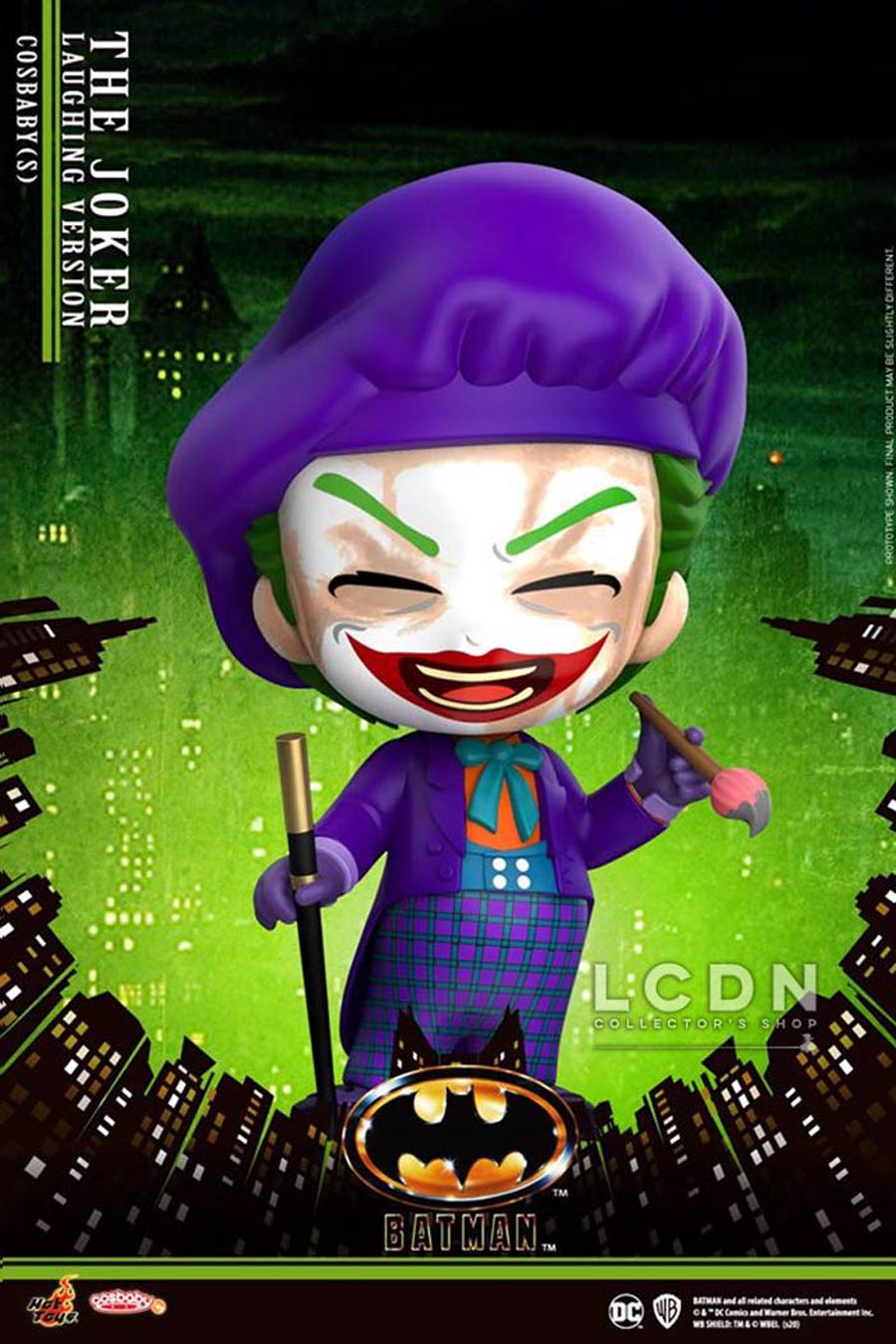 Batman 1989 Joker Laughing Version Collectible Figure
