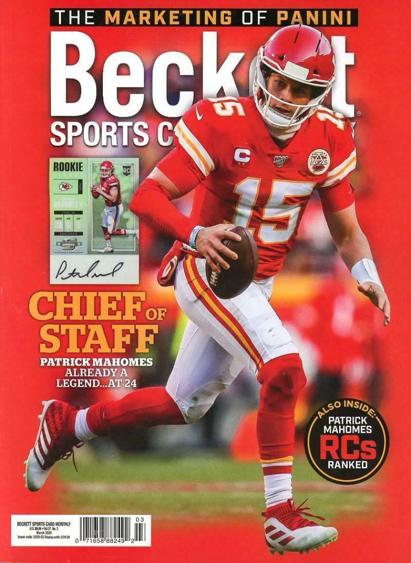 Beckett Sports Card Monthly #420 Vol 37 #3 March 2020