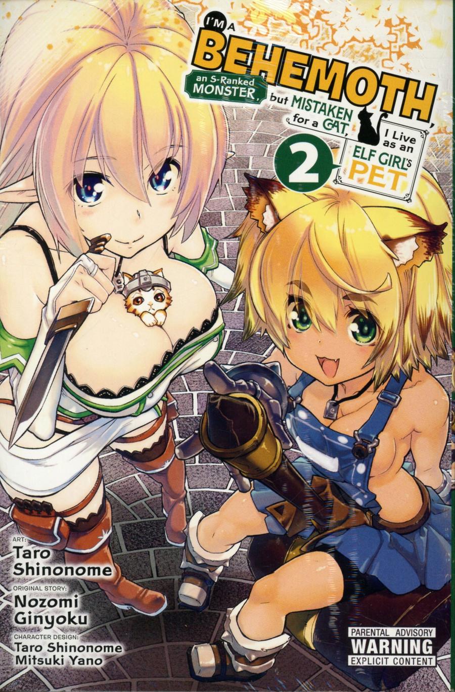 Im A Behemoth An S-Ranked Monster But Mistaken For A Cat I Live As An Elf Girls Pet Vol 2 GN