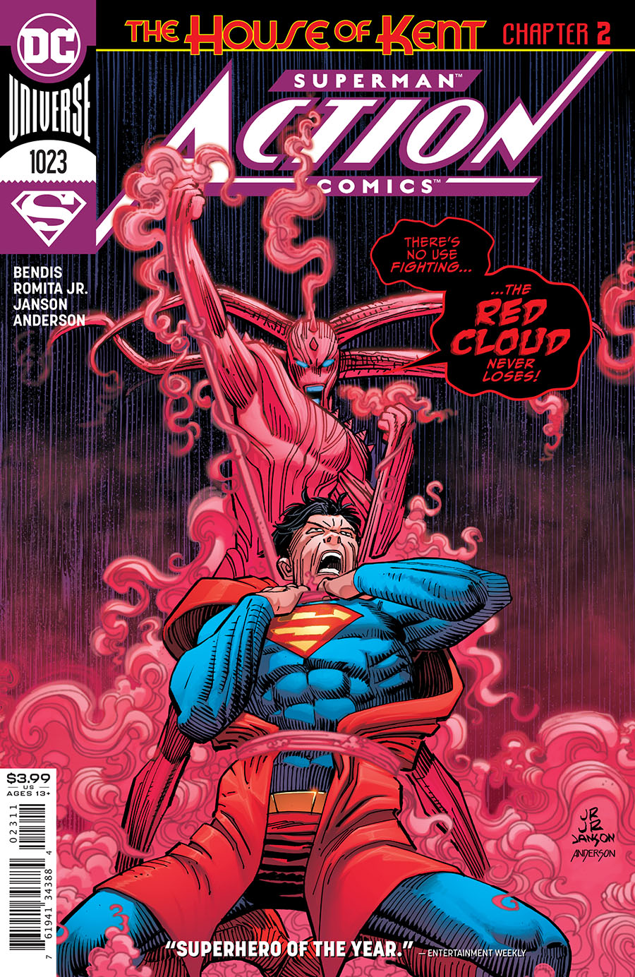 Action Comics Vol 2 #1023 Cover A Regular John Romita Jr & Klaus Janson Cover