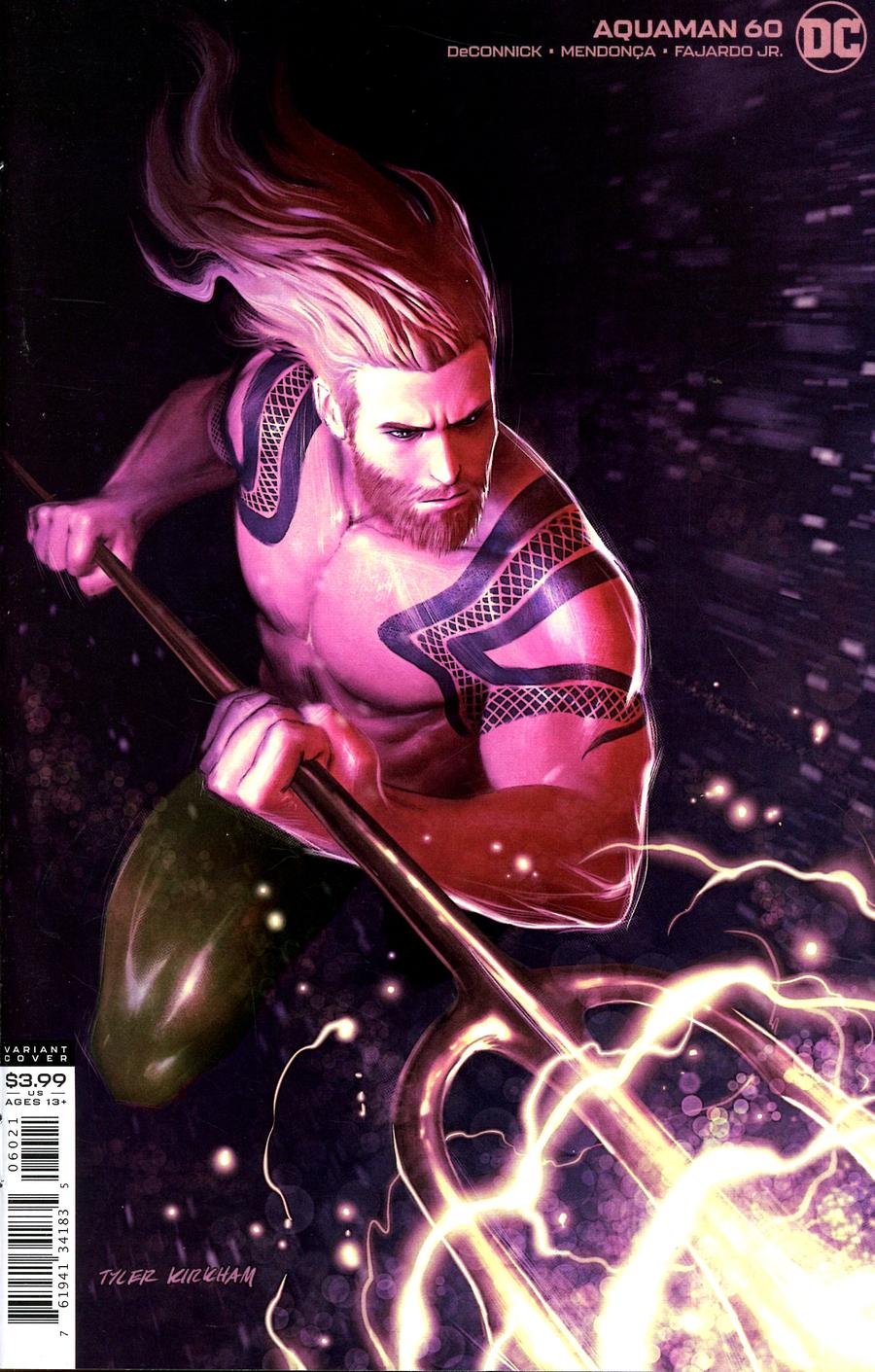 Aquaman Vol 6 #60 Cover B Variant Tyler Kirkham Cover