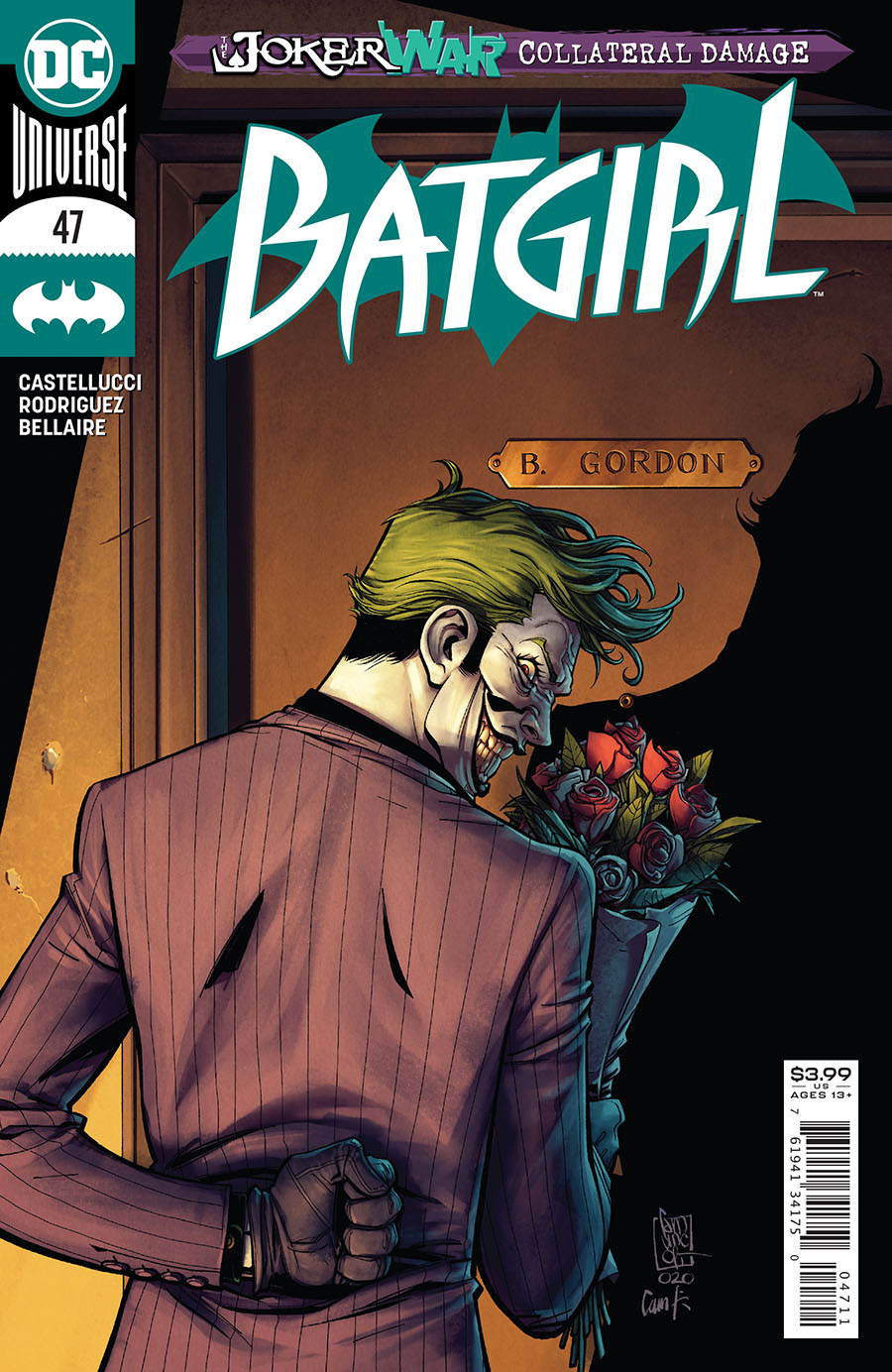Batgirl Vol 5 #47 Cover A Regular Giuseppe Camuncoli Cover (Joker War Tie-In)