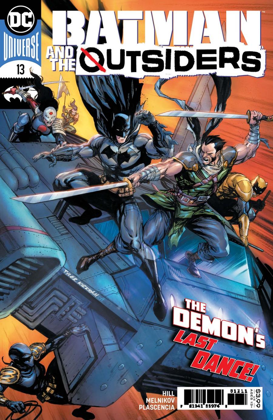 Batman And The Outsiders Vol 3 #13 Cover A Regular Tyler Kirkham Cover