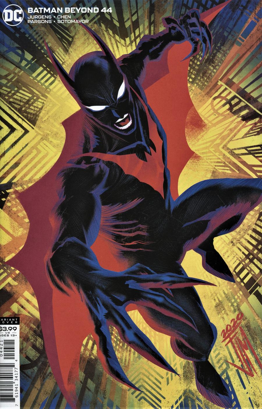 Batman Beyond Vol 6 #44 Cover B Variant Francis Manapul Cover