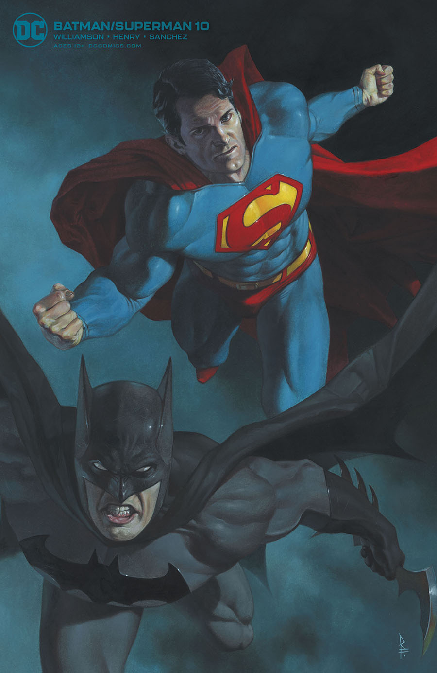 Batman Superman Vol 2 #10 Cover B Variant Riccardo Federici Card Stock Cover