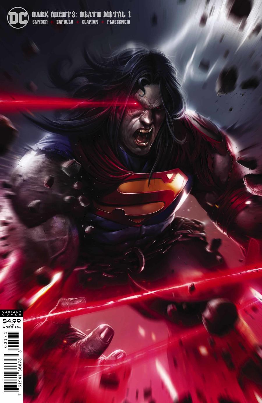 Dark Nights Death Metal #1 Cover C Variant Francesco Mattina Superman Cover