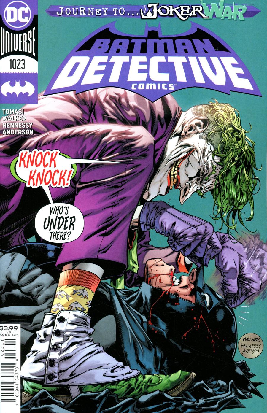 Detective Comics Vol 2 #1023 Cover A Regular Brad Walker & Andrew Hennessy Cover (Joker War Tie-In)