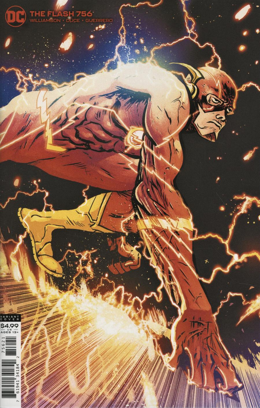 Flash Vol 5 #756 Cover B Variant Daniel Warren Johnson Card Stock Cover