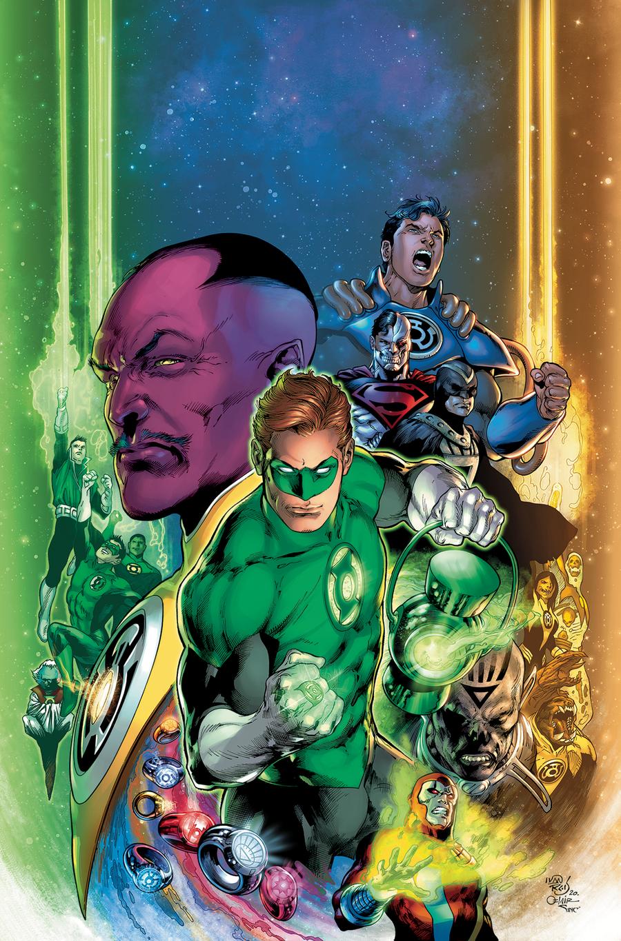 Green Lantern 80th Anniversary 100-Page Super Spectacular #1 Cover H Variant Ivan Reis & Oclair Albert 2000s Cover