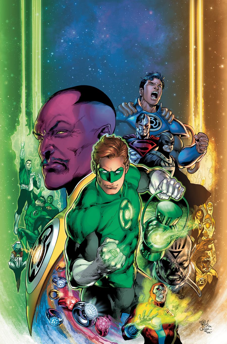 Green Lantern 80th Anniversary 100-Page Super Spectacular #1 Cover H Variant Ivan Reis & Oclair Albert 2000s Cover