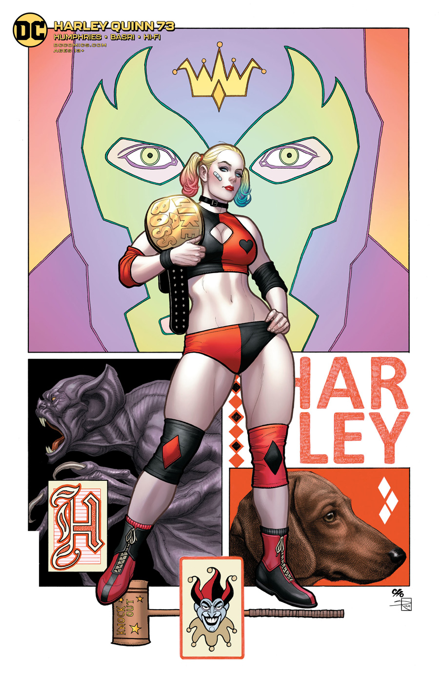 Harley Quinn Vol 3 #73 Cover B Variant Frank Cho Cover