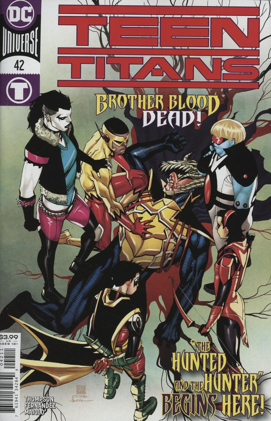 Teen Titans Vol 6 #42 Cover A Regular Bernard Chang Cover