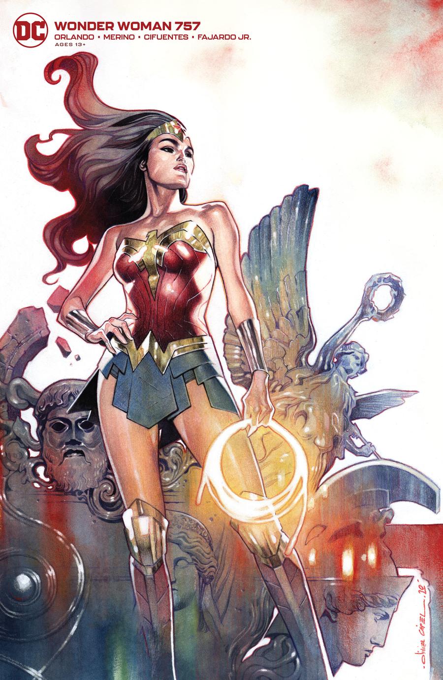 Wonder Woman Vol 5 #757 Cover B Variant Olivier Coipel Card Stock Cover