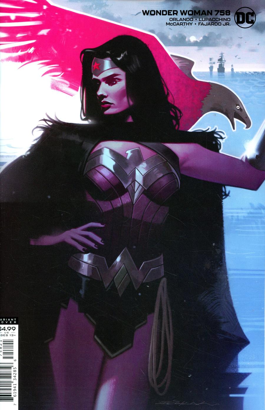 Wonder Woman Vol 5 #758 Cover B Variant Jeff Dekal Card Stock Cover
