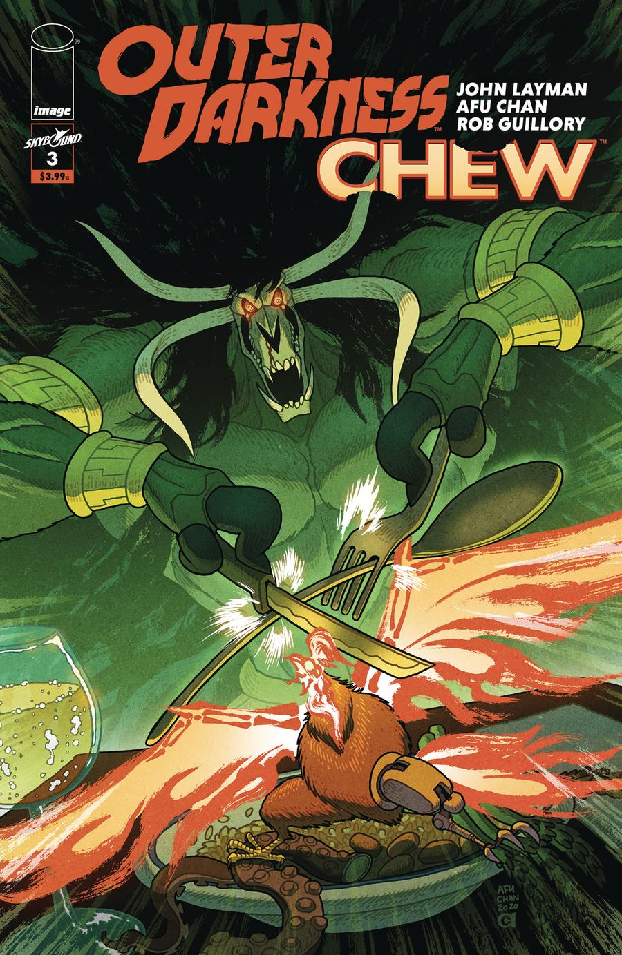 Outer Darkness Chew #3 Cover A Regular Afu Chan Cover