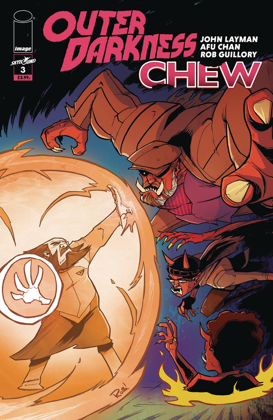 Outer Darkness Chew #3 Cover B Variant Rob Guillory Cover
